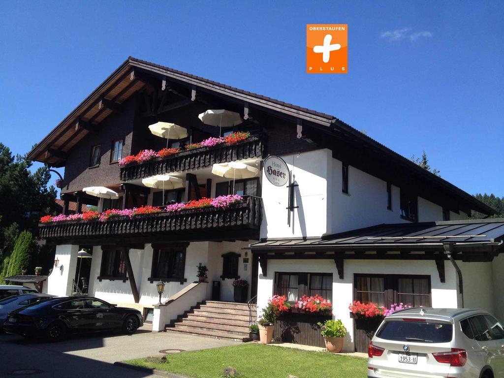 Kur- Und Ferienhotel Haser Oberstaufen Eksteriør bilde